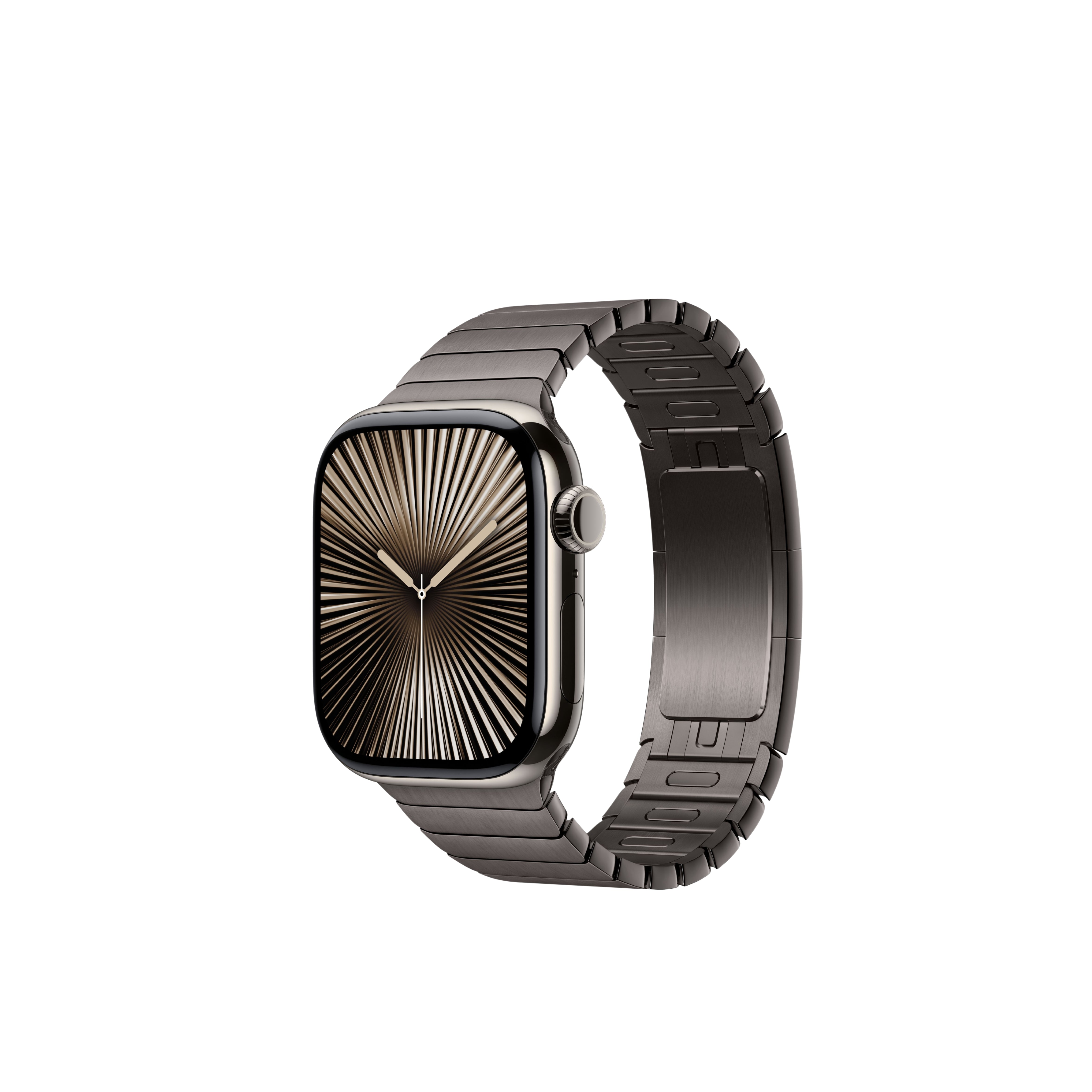 Apple Watch Series 10 46mm Titanium Case Link Bracelet.