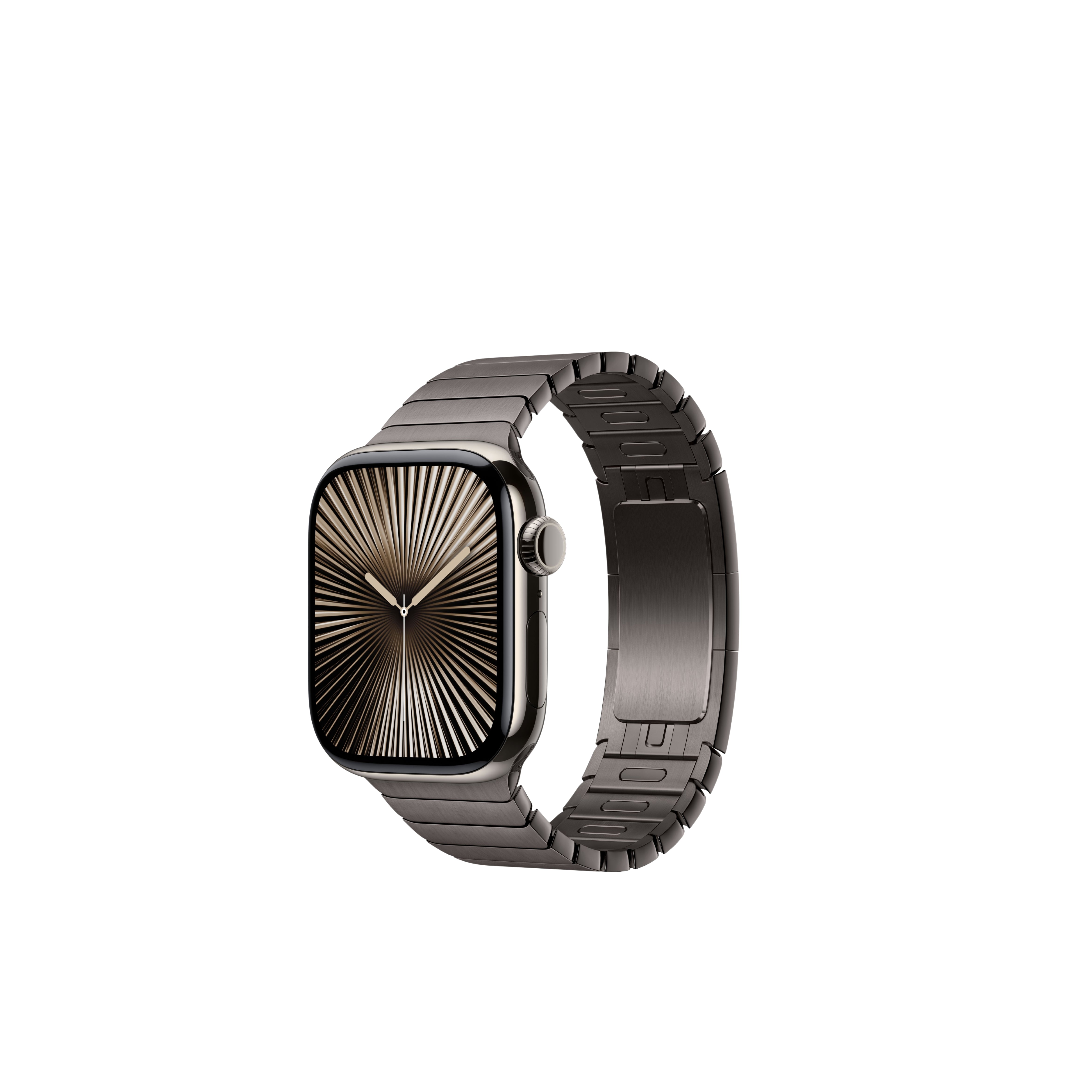 Apple Watch Series 10 42mm Titanium Case Link Bracelet.