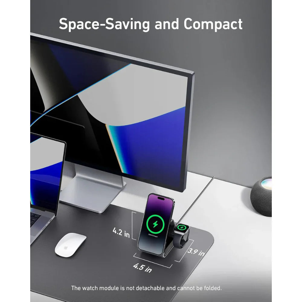 Anker 737 MagGo 3-in-1 15W Charger (Docking Station) - B2599