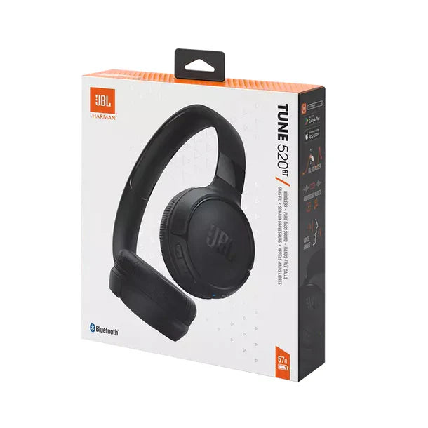 JBL Tune 520BT Wireless On Ear Headphones