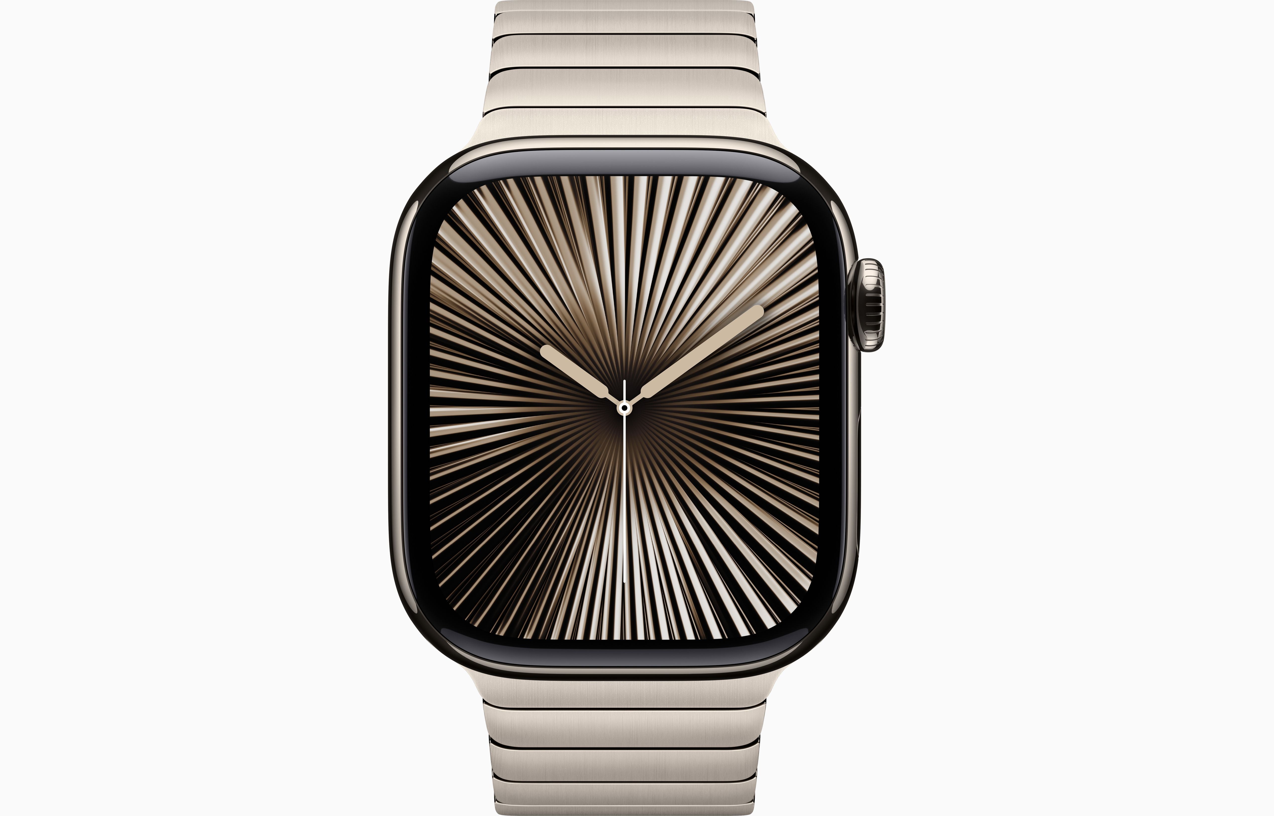 Apple Watch Series 10 46mm Titanium Case Link Bracelet.