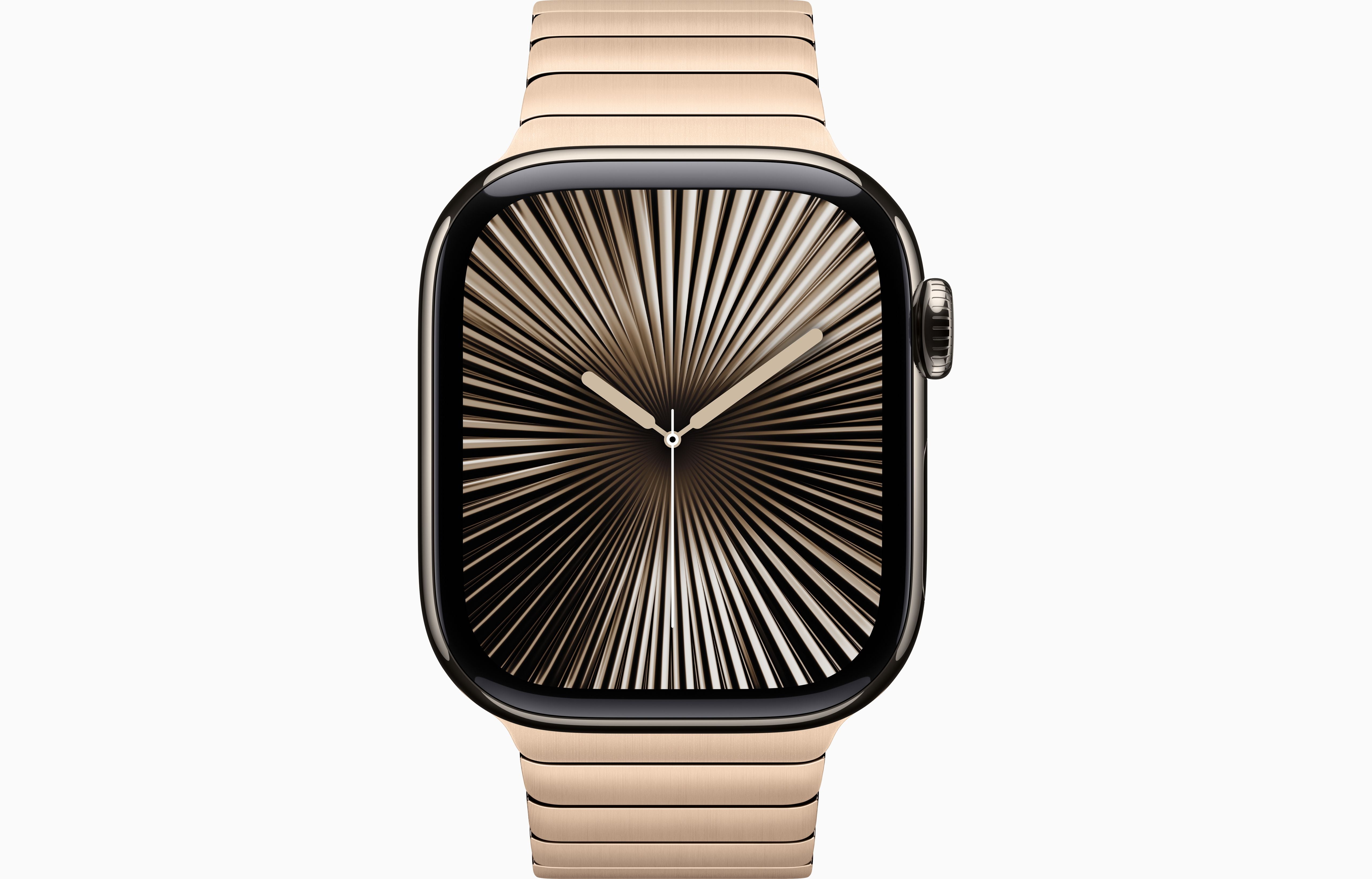 Apple Watch Series 10 46mm Titanium Case Link Bracelet.