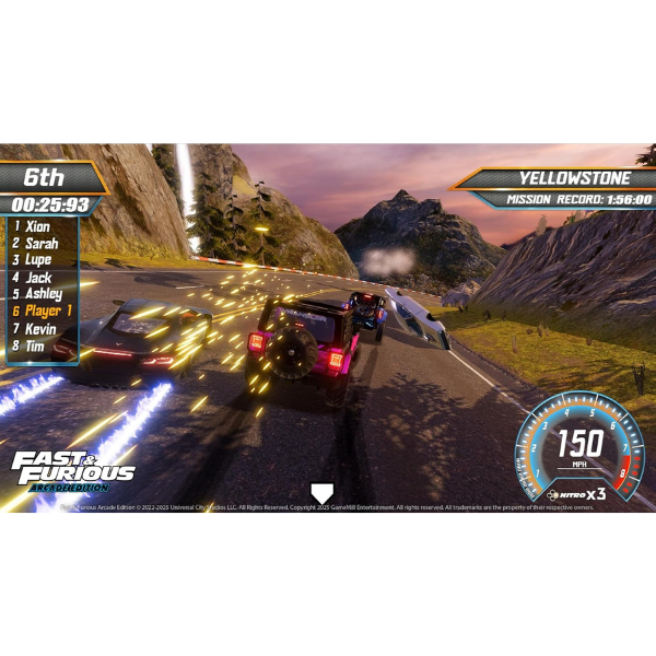 Sony Playstation 5 PS5 Fast & Furious Arcade Edition