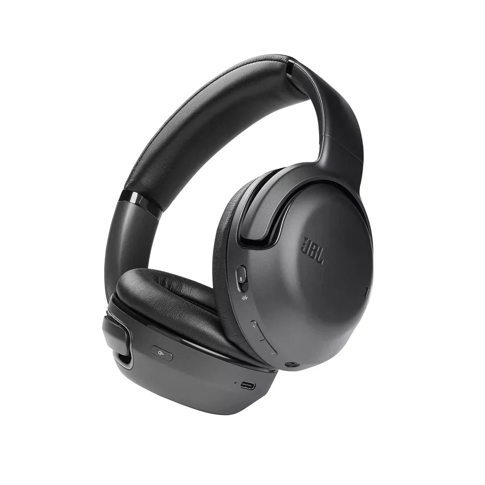 JBL Tour One Wireless Over-Ear Noise Cancelling Headphones, Black