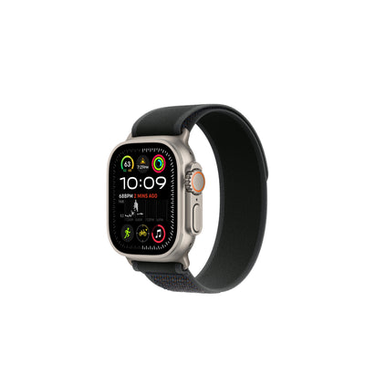 Apple Watch Ultra 2 Natural Titanium Case Trail Loop.