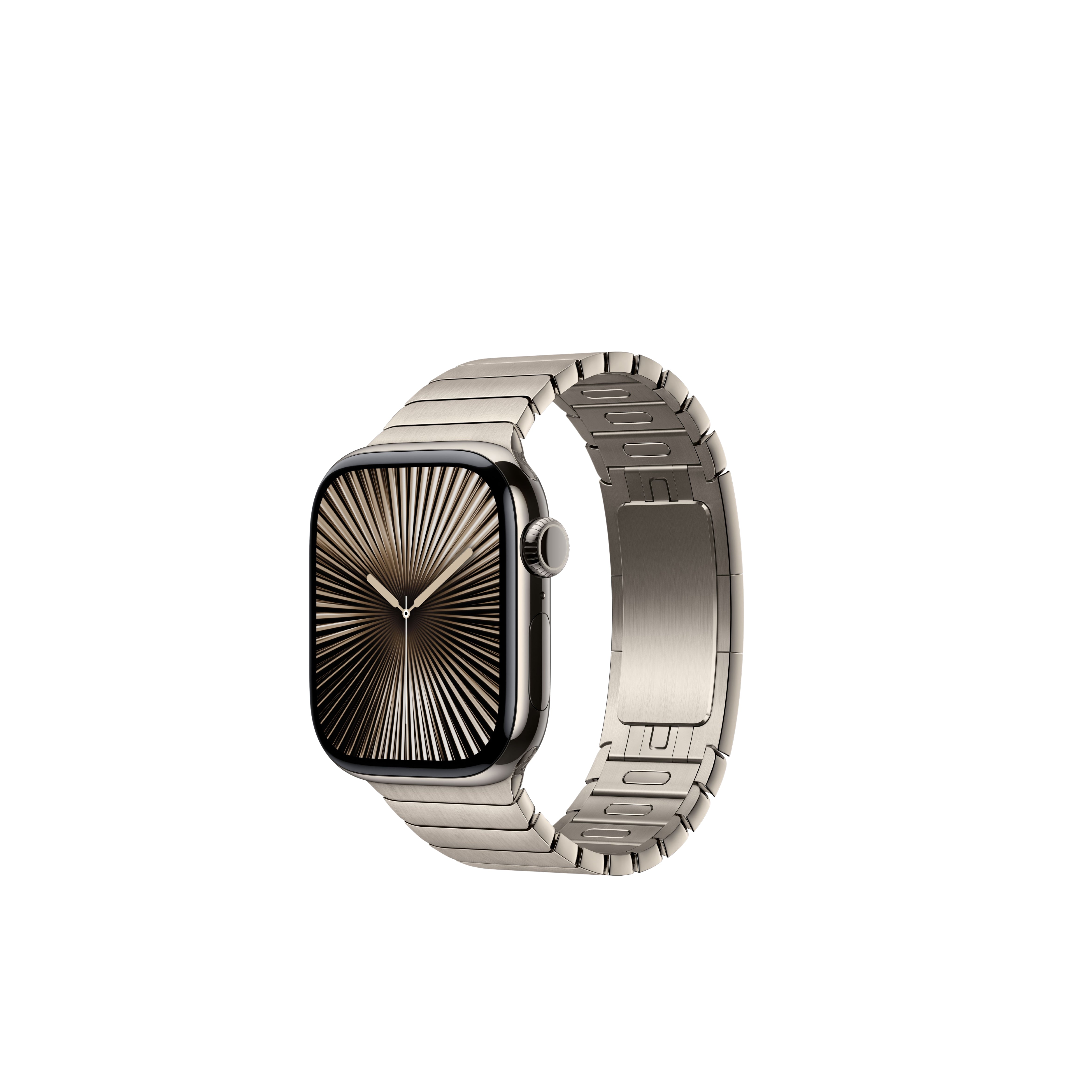 Apple Watch Series 10 42mm Titanium Case Link Bracelet.