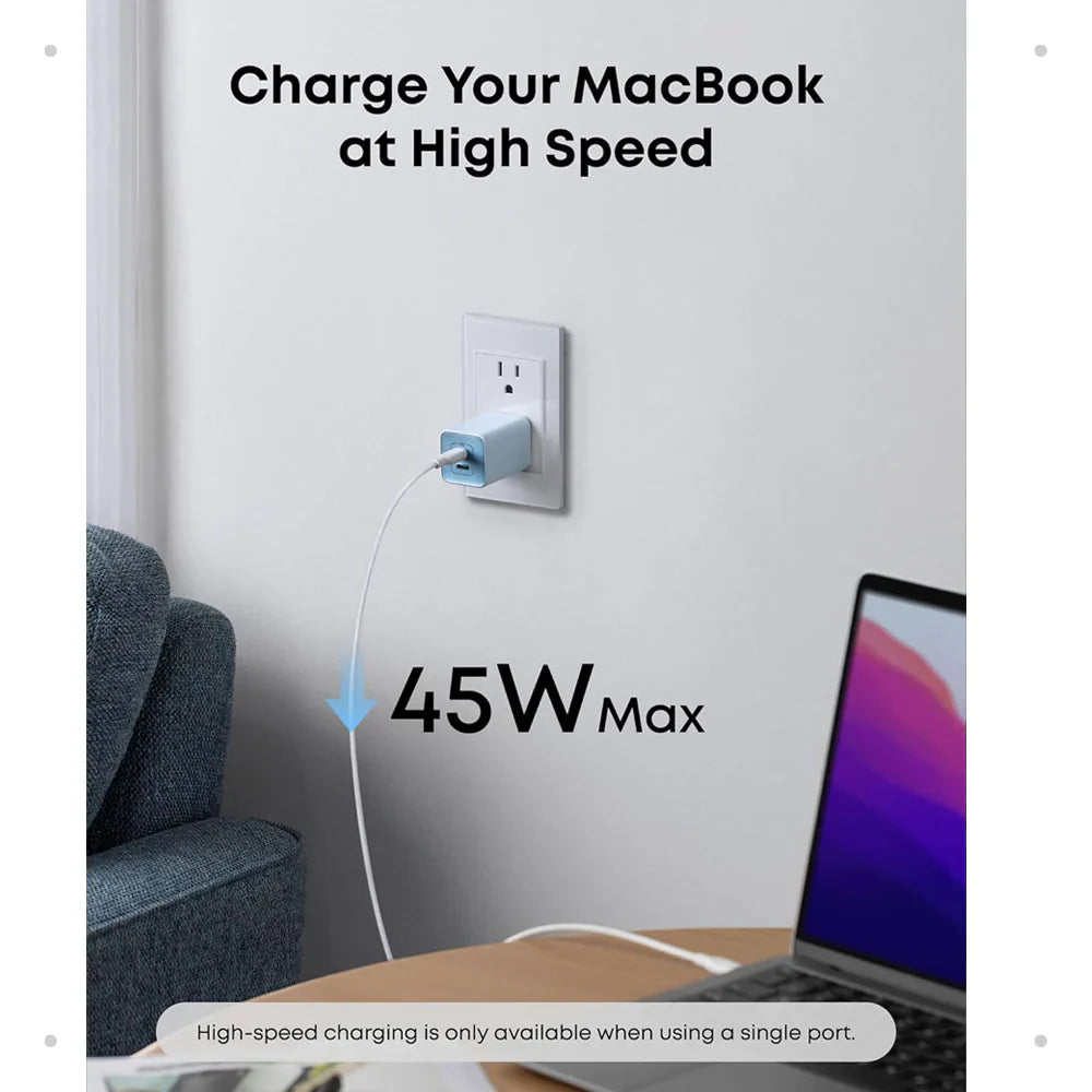 Anker Nano 3 47W USB C Charger (A2039) - UK Plug