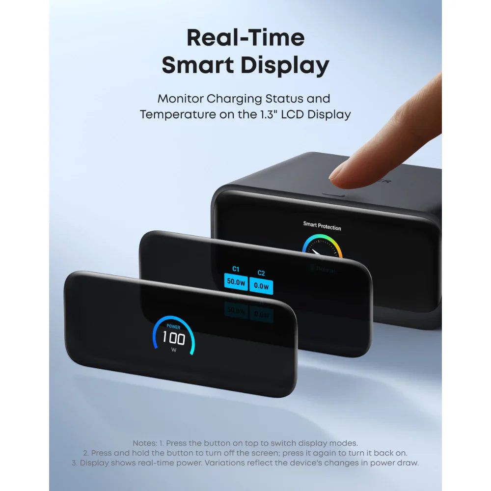 Anker Nano Charging Station (6-in-1, 100W) - A91C8611