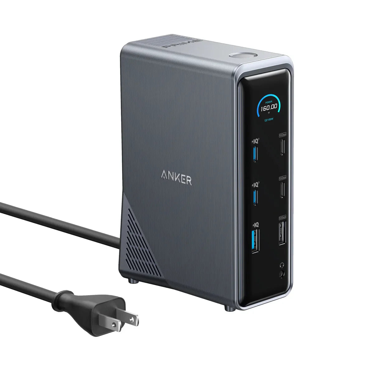 Anker Prime Charging Docking Station (14-in-1, Dual Display, 160W) - A83B6