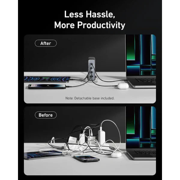 Anker Prime USB C Charger (240W 4-Port Fast Compact GaN Charger) - A2342