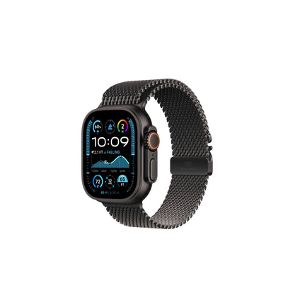 Apple Watch Ultra 2 Black Titanium Case Milanese.