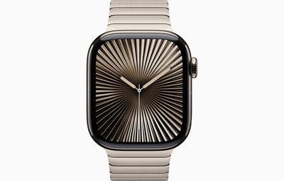 Apple Watch Series 10 46mm Titanium Case Link Bracelet.