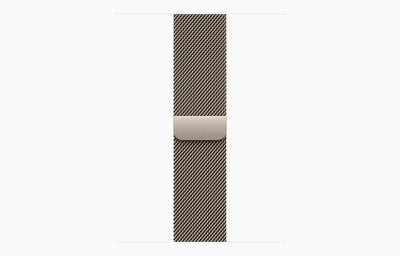 Apple Watch Series 10 46mm Titanium Case Milanese Loop.