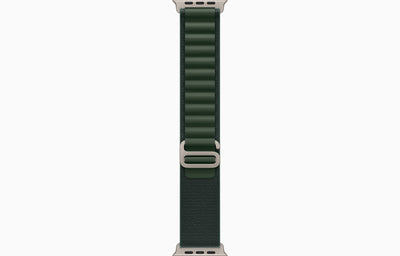 Apple Watch Ultra 2 Natural Titanium Case Alpine Loop.