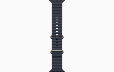 Apple Watch Ultra 2 Natural Titanium Case Ocean Band.