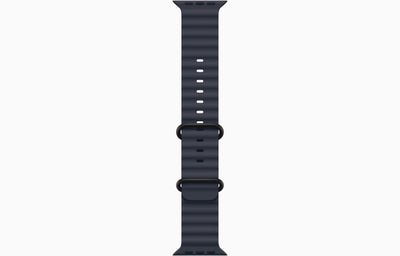 Apple Watch Ultra 2 Black Titanium Case Ocean Band.