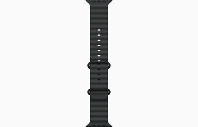 Apple Watch Ultra 2 Black Titanium Case Ocean Band.
