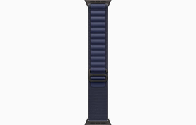 Apple Watch Ultra 2 Black Titanium Case Alpine Loop.
