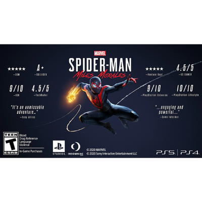 SONY PlayStation 5 (PS5) | Marvel's Spider-Man: Miles Morales