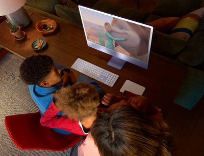 iMac M4 8-Core CPU and 8-Core GPU  Standard glass.