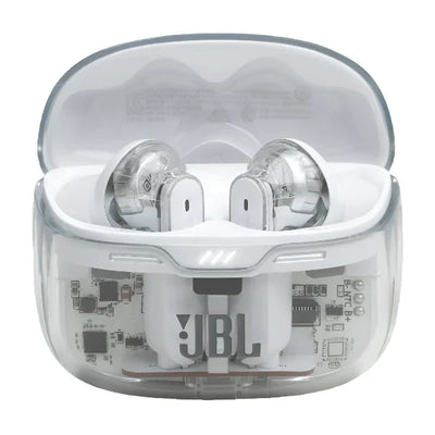 JBL Tune Beam True Wireless Noise Cancelling Earbuds - Ghost Edition